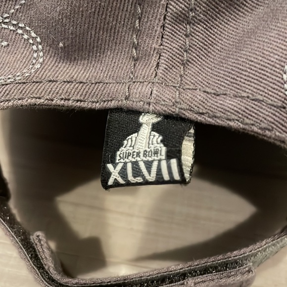 Super Bowl XLVII New Orleans cap - distressed style bill - by Otto collection - Picture 4 of 8